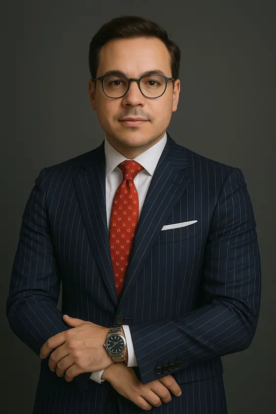 Dr. Samuel Andrade, advogado em Goiânia, em retrato profissional